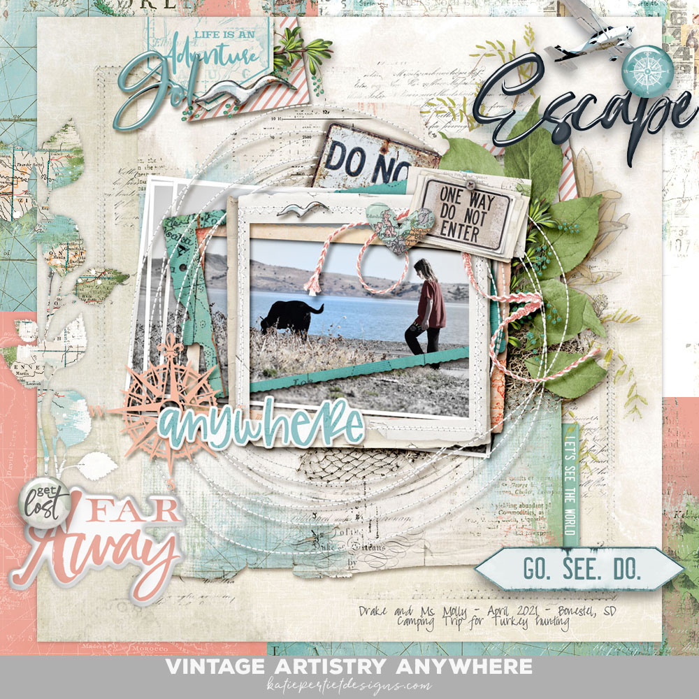 Vintage Artistry Anywhere Digital Collection - Katie Pertiet